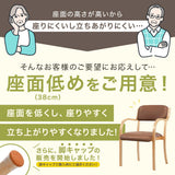 ダイニングチェア 肘付き 介護椅子 スタッキング可能 デイサービス 低め 1脚 2脚 4脚 セット