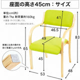 ダイニングチェア 肘付き 介護椅子 スタッキング可能 デイサービス 低め 1脚 2脚 4脚 セット